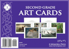 Second Grade Art Cards (5" x 7")